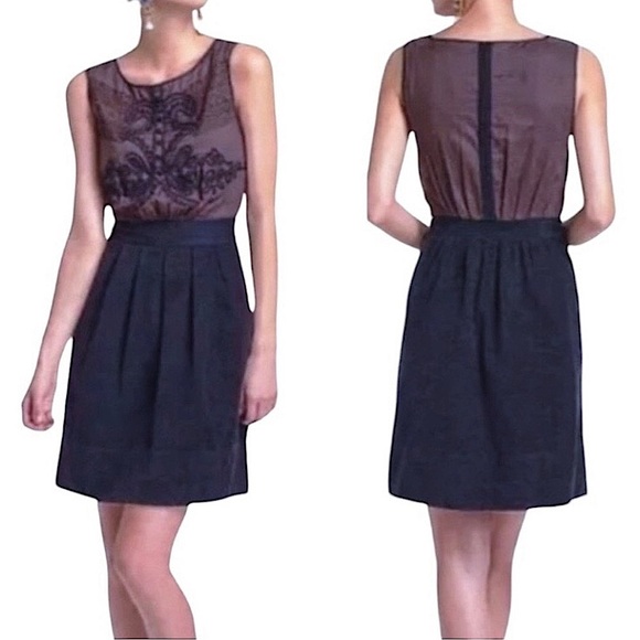 LeifNotes Anthropologie dress size 6 - Picture 1 of 13